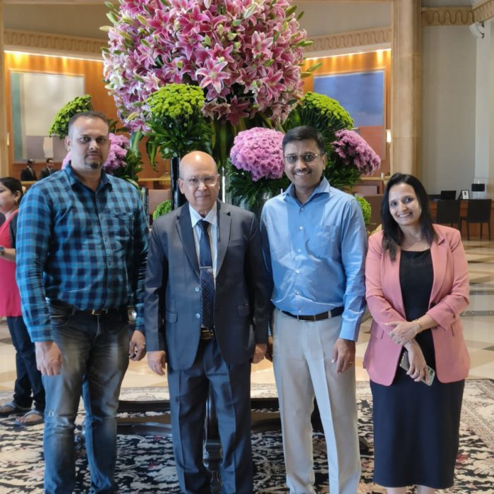 Meeting with Dr. Thapa - Editor of CosmoDerma